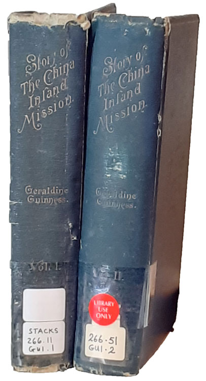 Mrs Howard Taylor (née Mary Geraldine Guinness) [1865-1949], The Story of the China Inland Mission, with an Introduction by J. Hudson Taylor, 2 Vols.