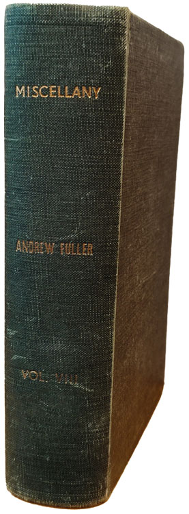 Works of Andrew Fuller, Vol. 8