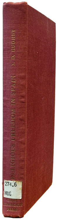 John David Hughey, Religious Freedom in Spain